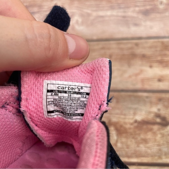 Carters Wonder Nation toddler baby walker shoes size 2, 2.5 sneakers sandals - Picture 6 of 12